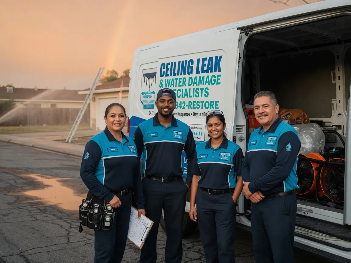 Ceiling Leak Cleanup company in Lakeville, PA