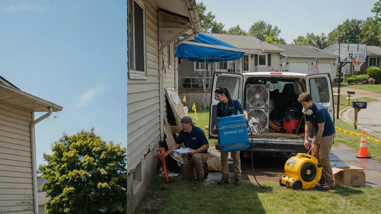 Ceiling Leak Cleanup in Lakeville, PA near me